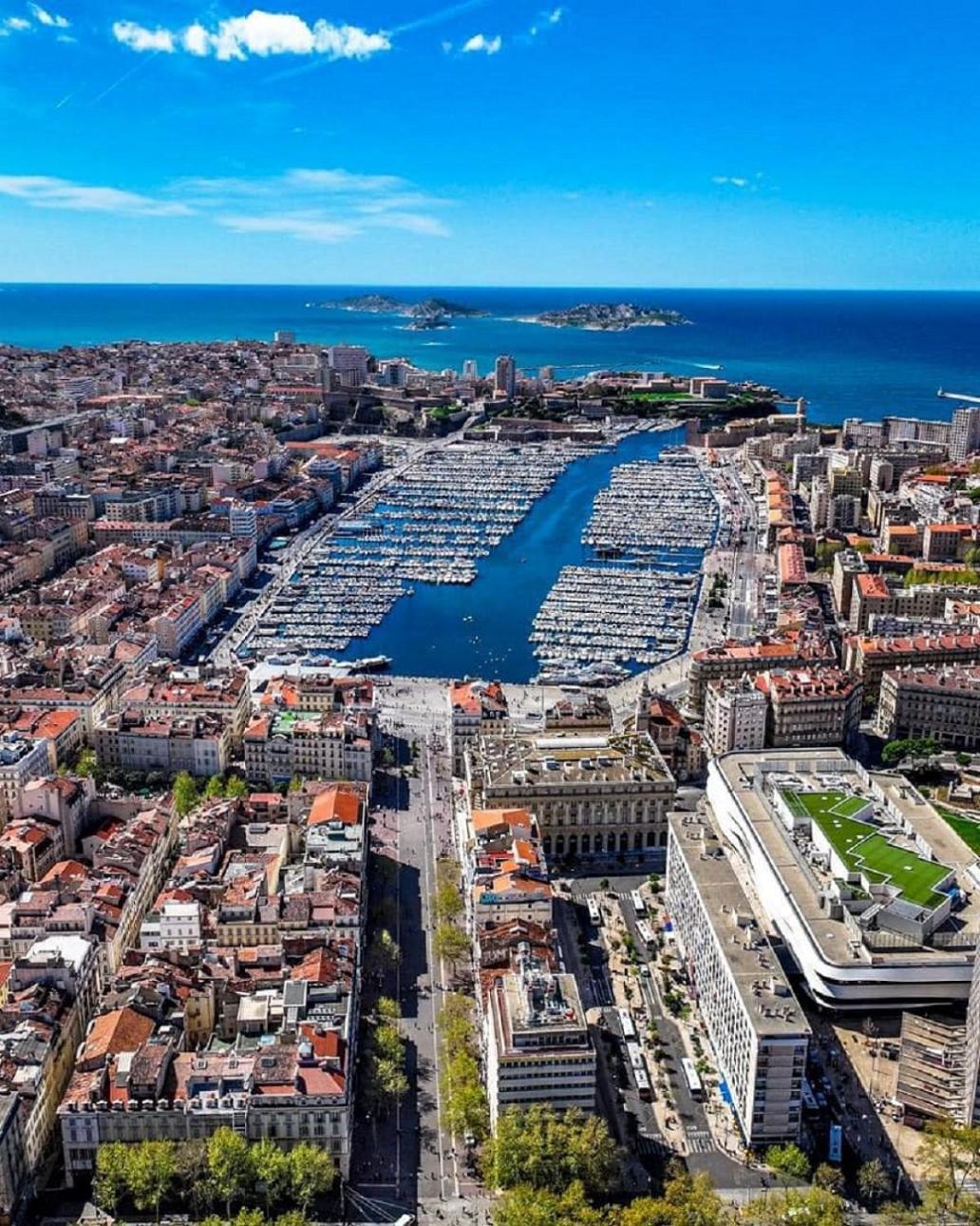 Terrasse - Hyper Centre - 2 Chambres - Parking Gratuit - Calme & Lumineux - Arrivee Autonome Marseille Exterior photo